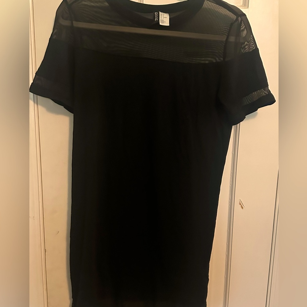 Divided Tshirt dress